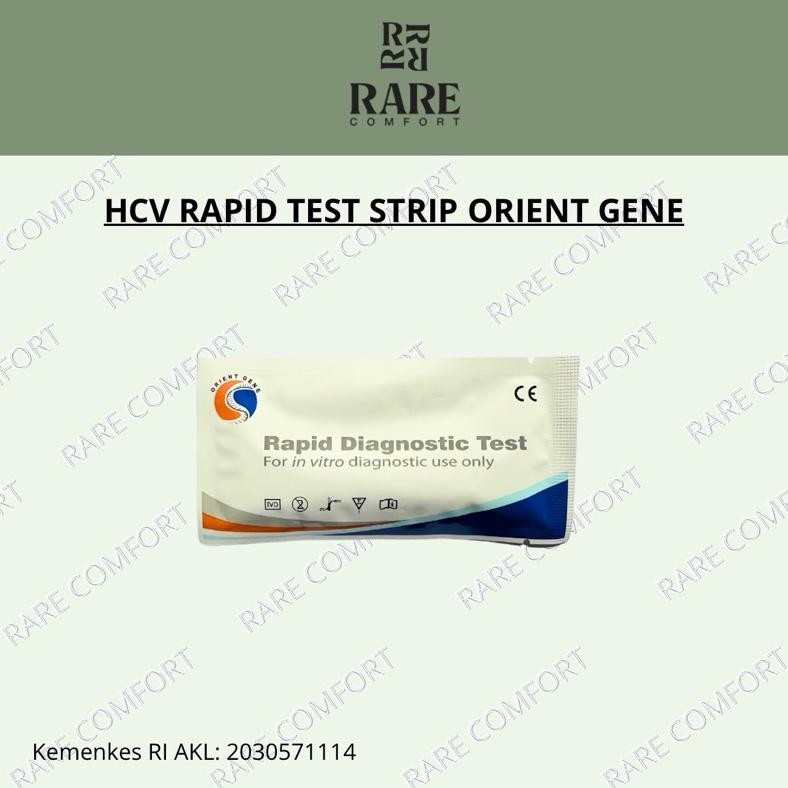Test HCV Rapid Hcv Test Strip Test Hcv Orient Gene terlaris
