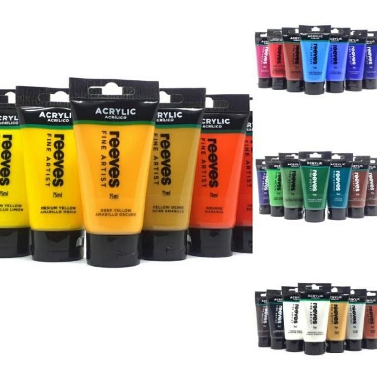 

Cat Akrilik Reeves Acrylic Colour 75 ml Tube Terlaris