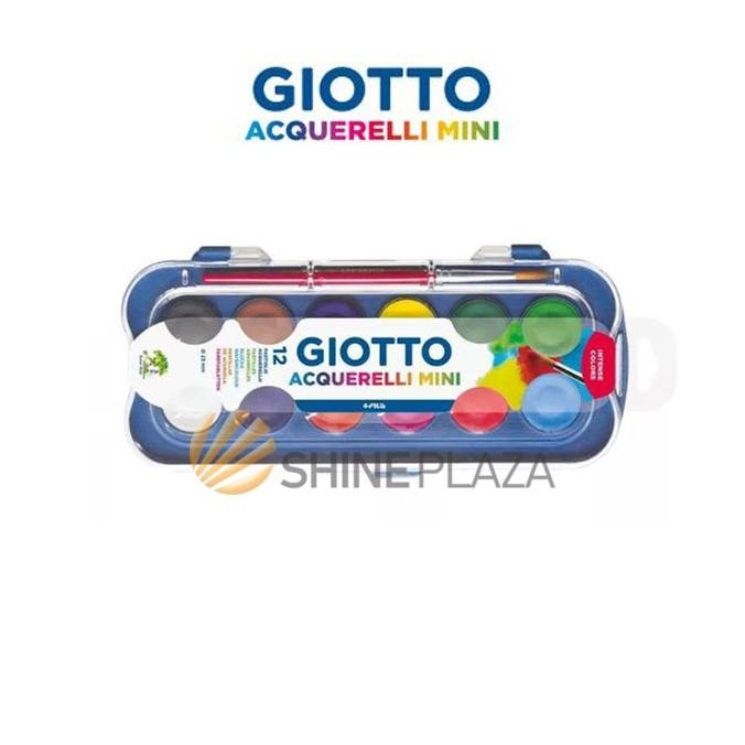 

Giotto Acquerelli Mini Watercolor 12 Warna - Cat Air Giotto Mini 12 Terlaris