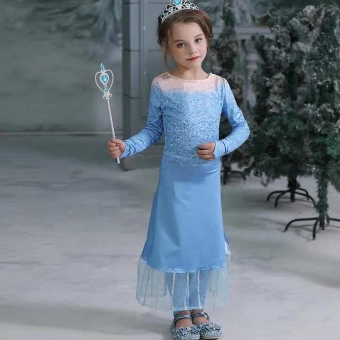 Murah Frozen 2 Elsa Costume Inner Set Kostum Elsa Frozen2 Baju Anak