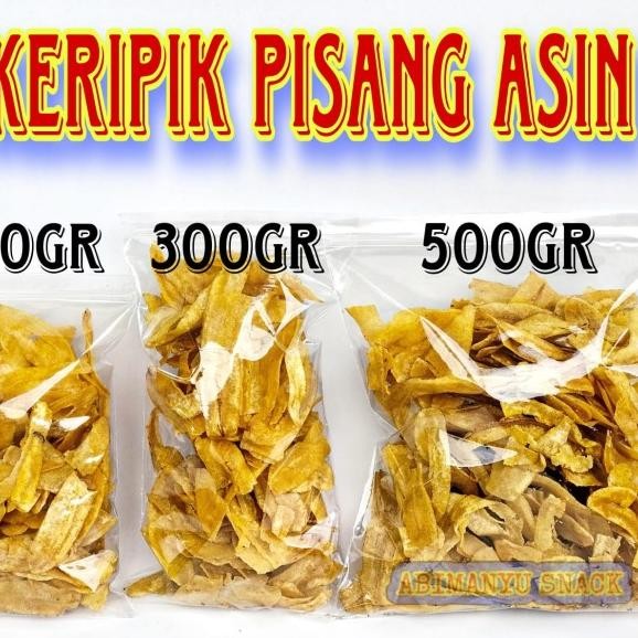 

Sriping Seriping Pisang Asin Keripik Pisang Asin