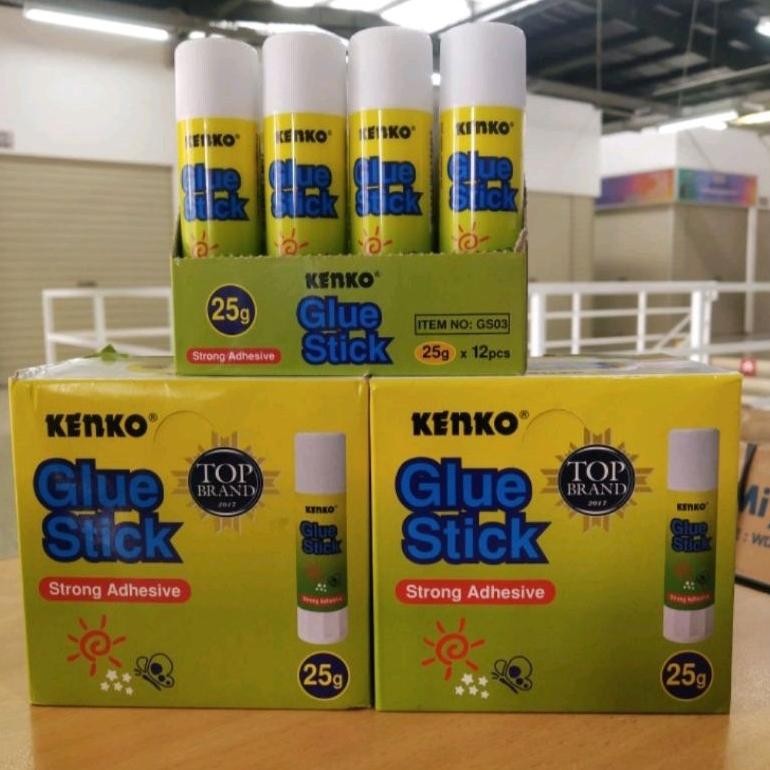 

Produk Baru!! Lem Stik Kenko 1 Pak (Isi Banyak) - Glue Stick Sekolah Kantor Murah