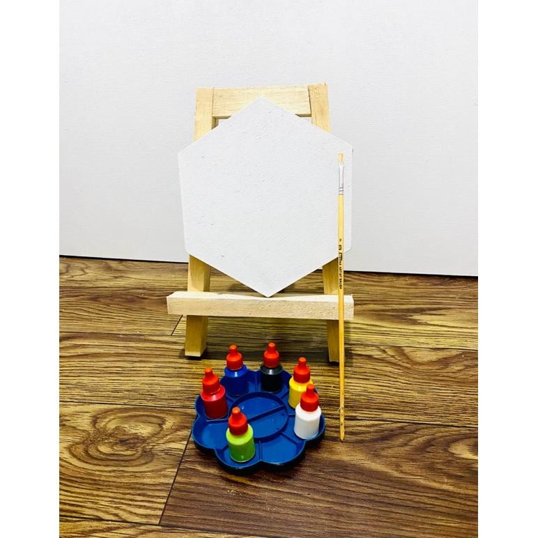 

Paket Komplet (Kanvas, Cat Akrilik, Kuas, Palet, Stand Lukis) Terlaris