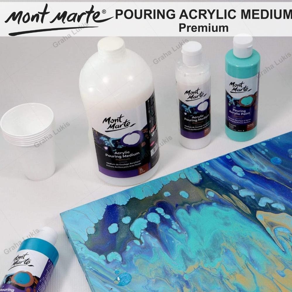 

Mont Marte Acrylic Pouring Medium 1 L Terlaris
