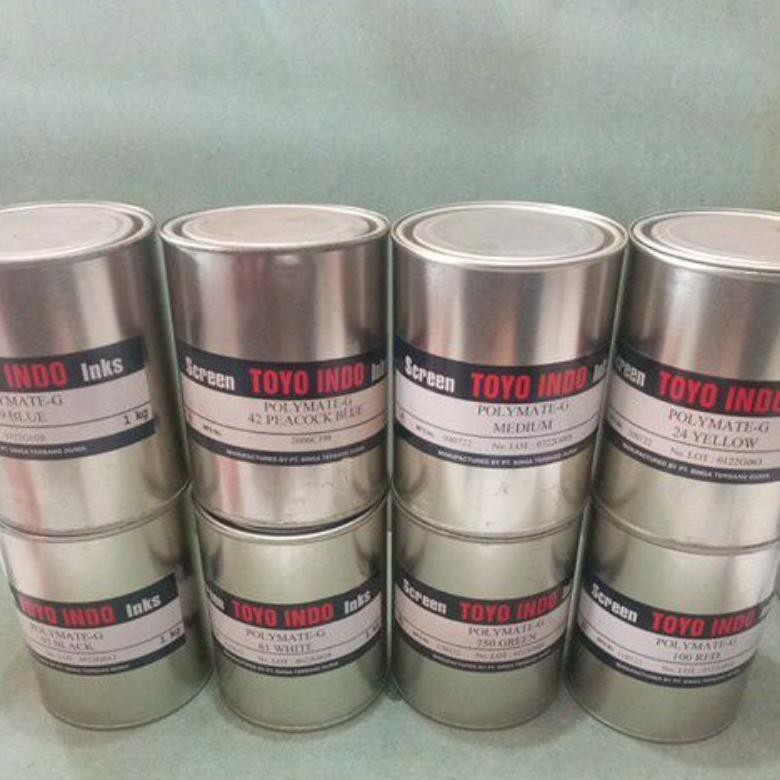 

Tinta Toyo Polymate G Sablon Plastik Warna Beragam Terlaris