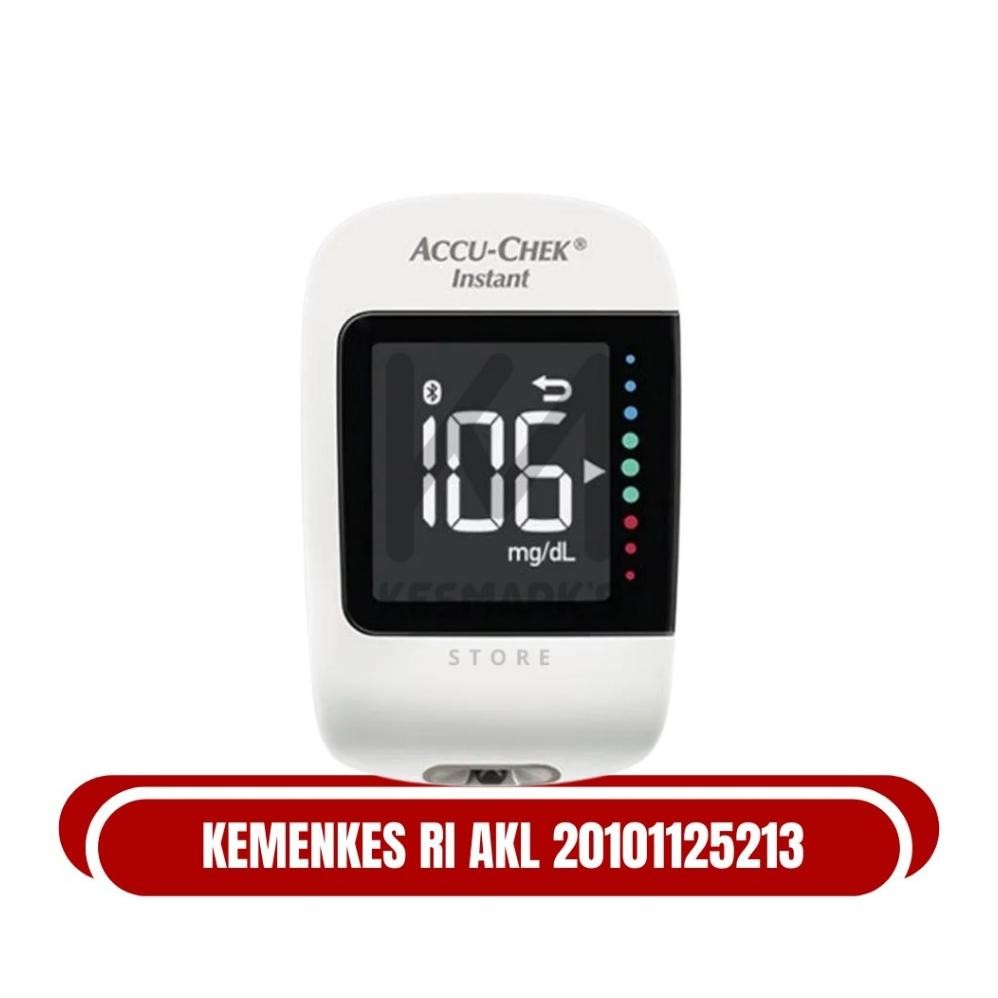 Alat Accu Check Instant + Test Strip / Alat Cek Gula Darah Accu Check Instant / Alat Accu Check Inst
