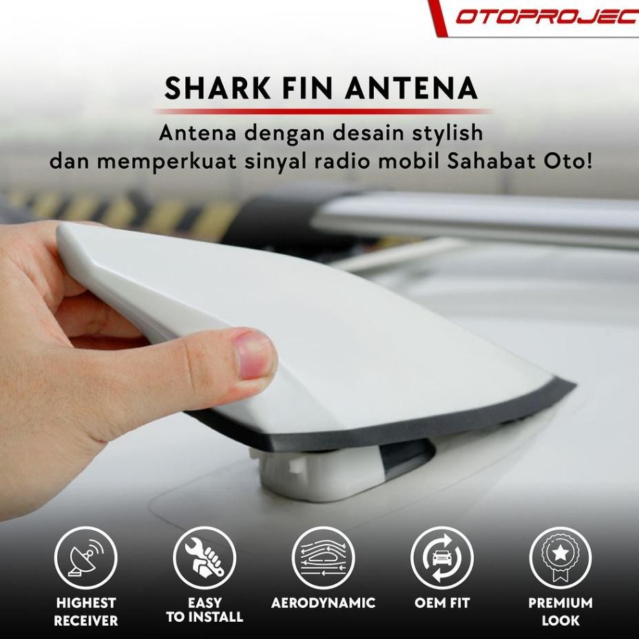 termurah antena mobil shark fin hiu 4.0 universal brio jazz hrv mobilio dll aksesoris otoproject