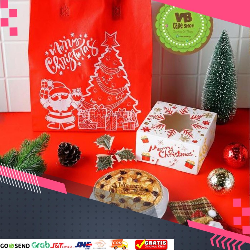 

hampers natal christmas klapertart uk 14cm /gift christmast natal murah