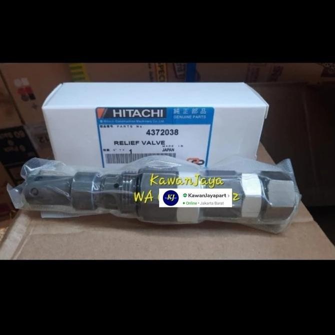 Relief Valve Hitachi Zaxis200 Zaxis210, 4372038 Rekomendasi