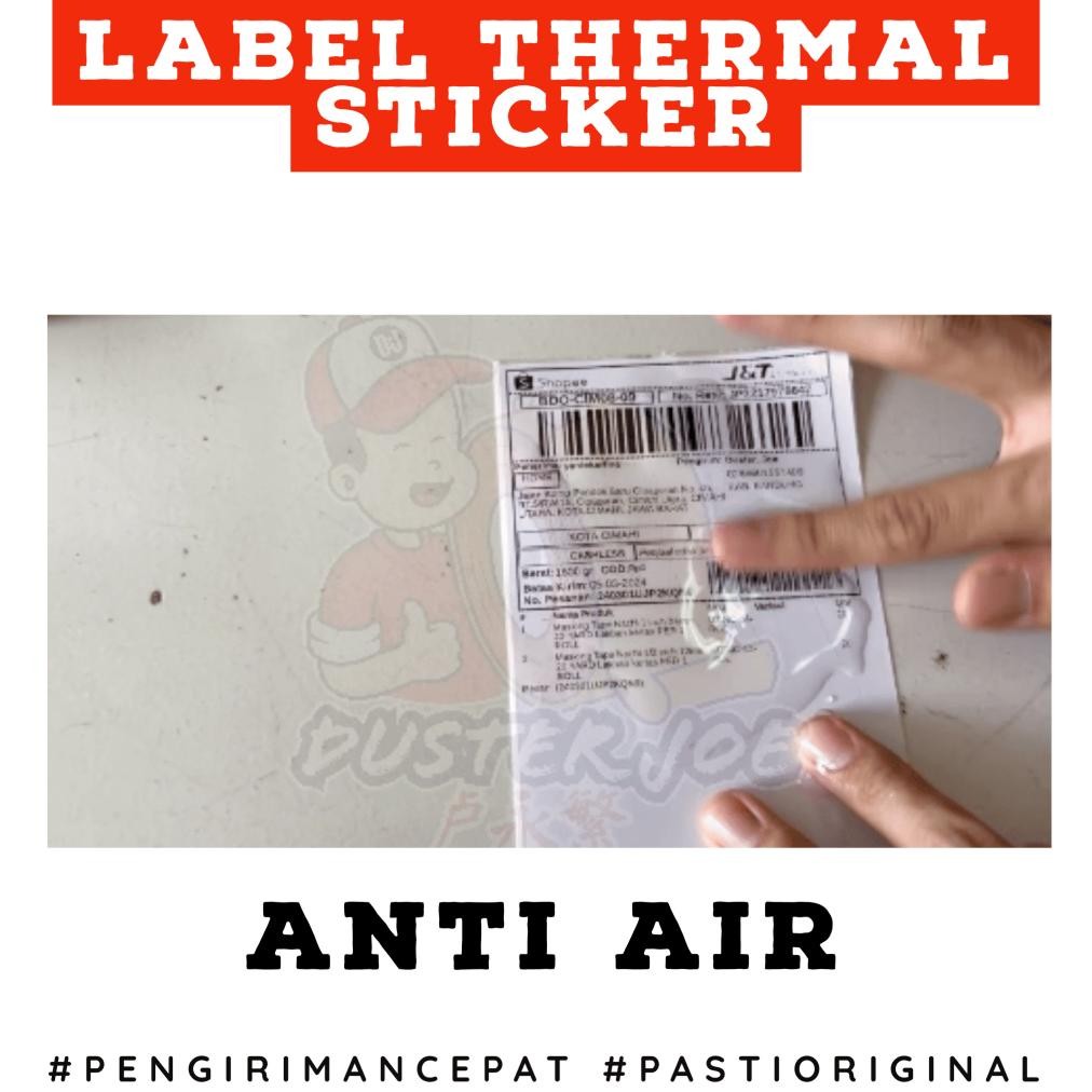 

Sinar Ross Label Kertas Thermal Barcode 100x150 Isi 250 Lembar Per 1 Rol RB07