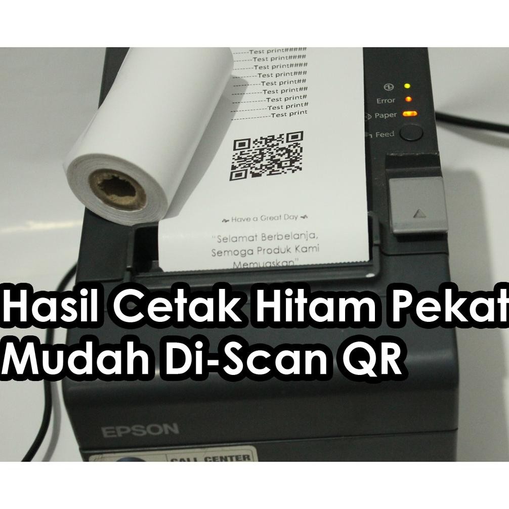 

1 pack Kertas Thermal 58X40 cocok untuk printer bluetooth kertas roll 40mm RB07