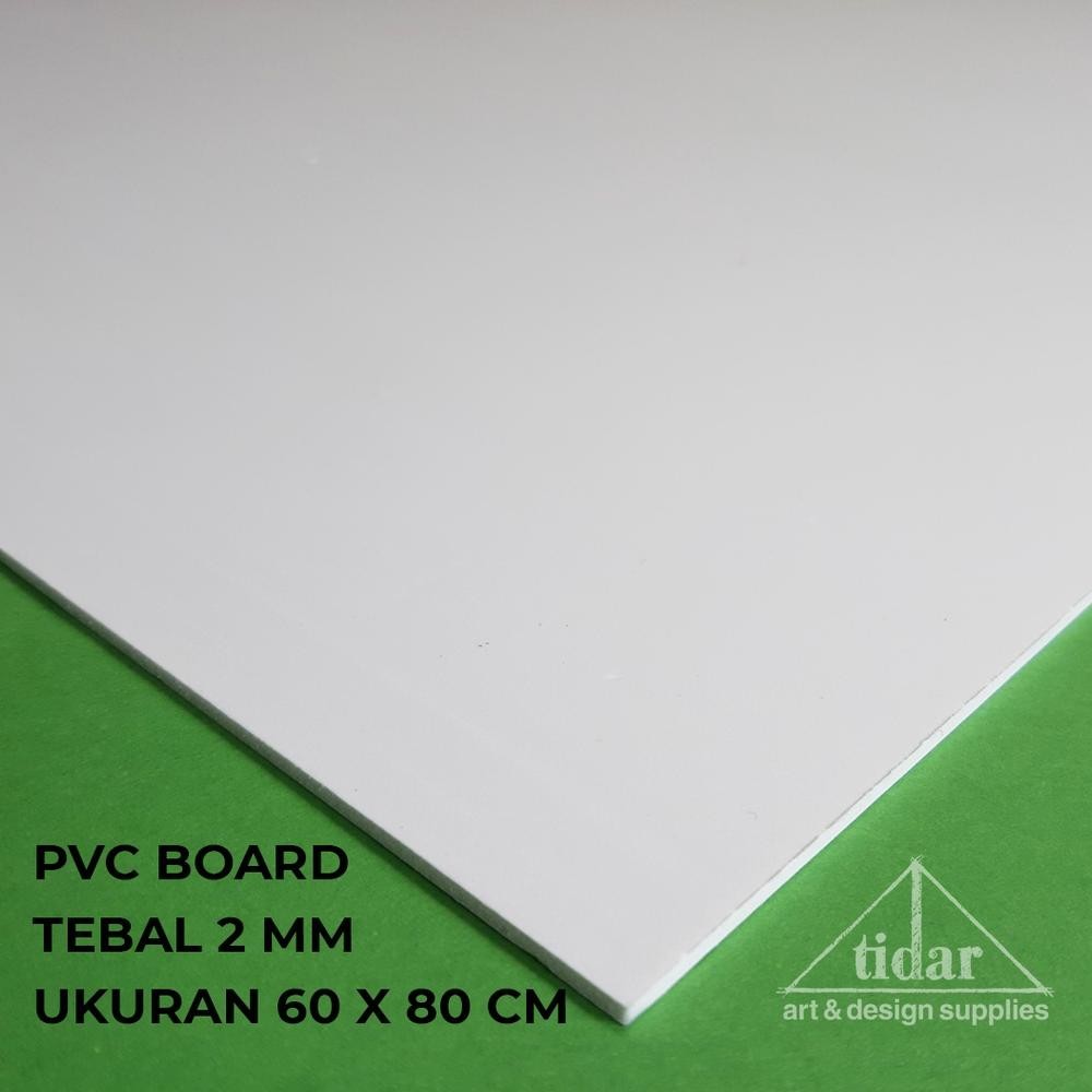 

PVC Board 2 MM 60 x 80 CM - Foam Board - Foamboard - Dinding Maket RB07