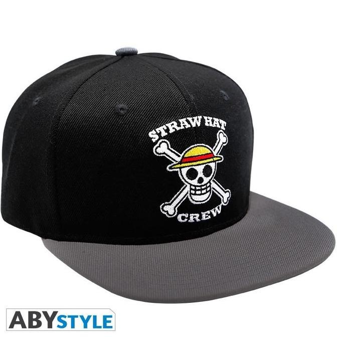 Grosir Abystyle One Piece Snapback Cap Skull Topi Official