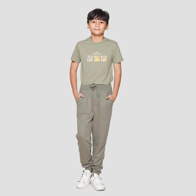 Murah Nevada Plain Style Jogger Pants Anak Laki-Laki 121454043
