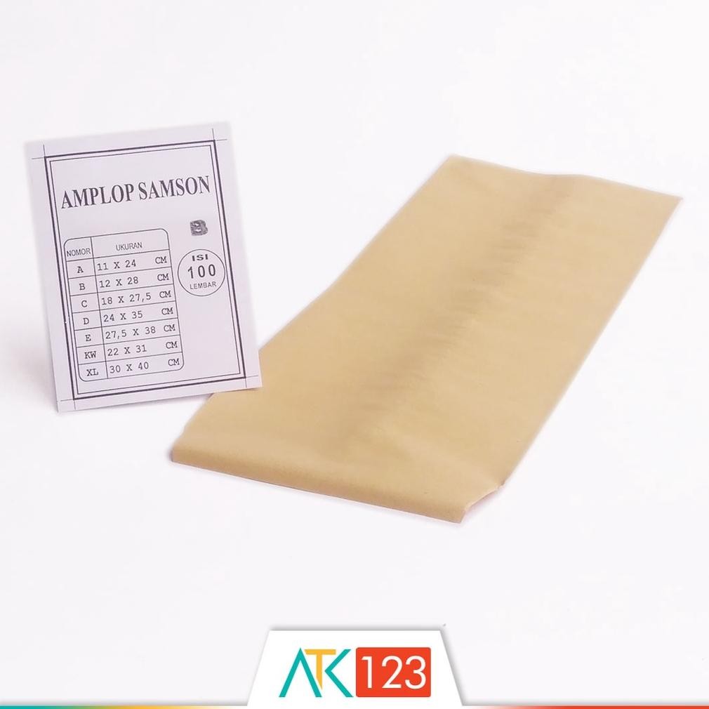 

Amplop Coklat / Samson Guanaco B (Super Kabinet) isi 100 Buah RB07