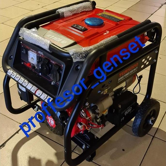 

Terlaris Genset 2500 - 3000 Watt Gasoline Tgr 5000 Tiger