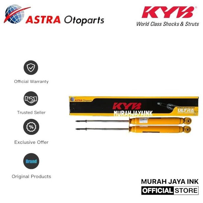 Shock Breaker KYB KAYABA ULTRA TOYOTA AGYA AYLA BELAKANG ORINAL