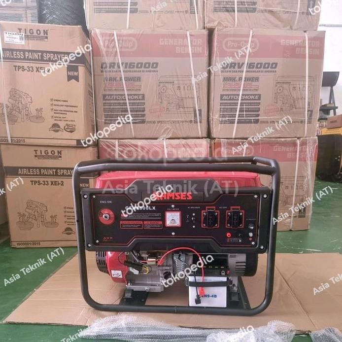

Terlaris Genset 5000 Watt.. Max 5500 Watt
