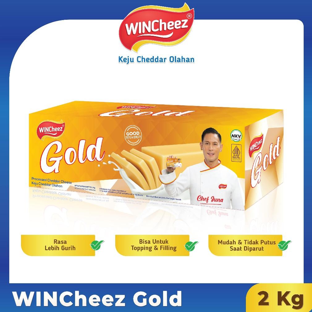 

Baru Wincheez Keju Gold 2 Kg