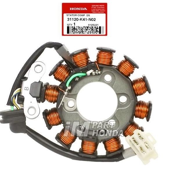 31120-K41-N02 Stator Comp Spol Spul Spool New Supra X 125 Fi Blade 125 Fi Ds Denso