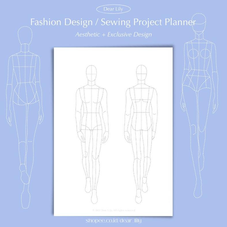 

Dear Lily - Sketsa Jahit Pria - Fashion Design Sketch Man Runway Catwalk - Fashion Planner - Fashion Template Man Walking - Men Figure Template RB07