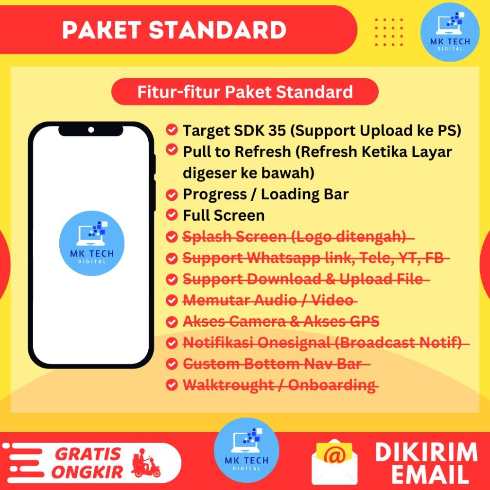 Jasa Ubah Website Menjadi APK WEBVIEW - Siap Upload Playstore - Termurah 