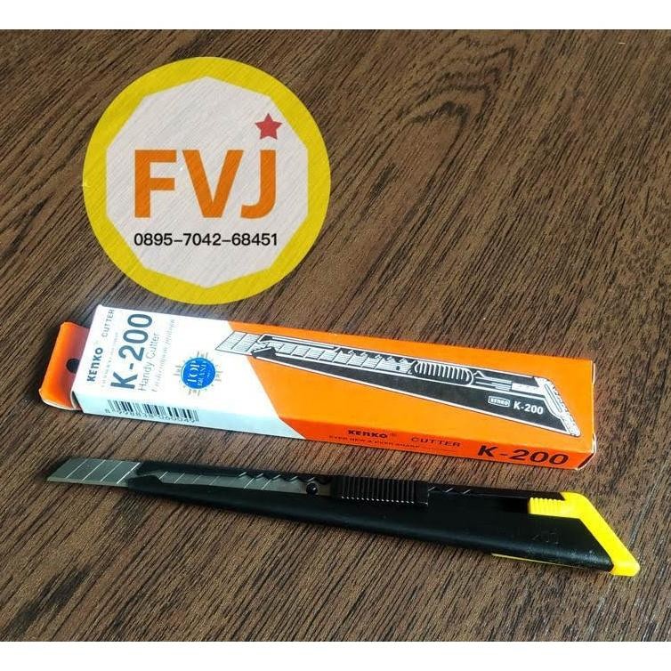 

1 box - 12 pak ISI Cutter Kecil KENKO A-100 untuk K-200 / ISI kater kecil kenko k200 RB07