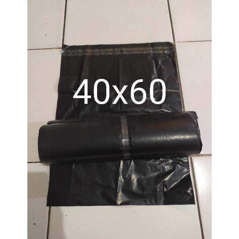 

Plastik Polymailer 40x60 Isi 50 Pcs Hitam Kuat RB07