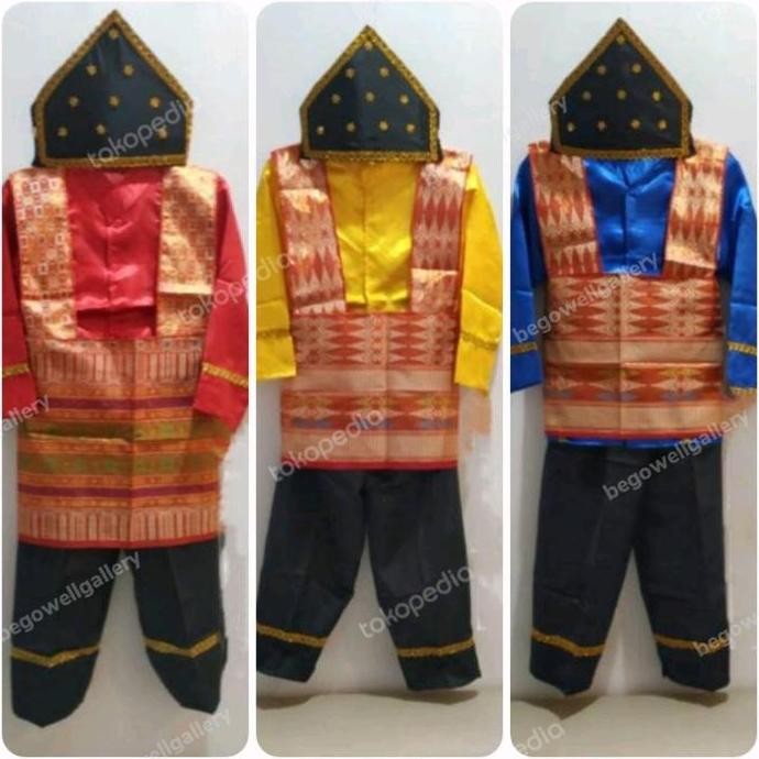 Baju Adat Aceh Anak Laki Laki / Baju Aceh Tari Saman Anak Laki Tk Sd