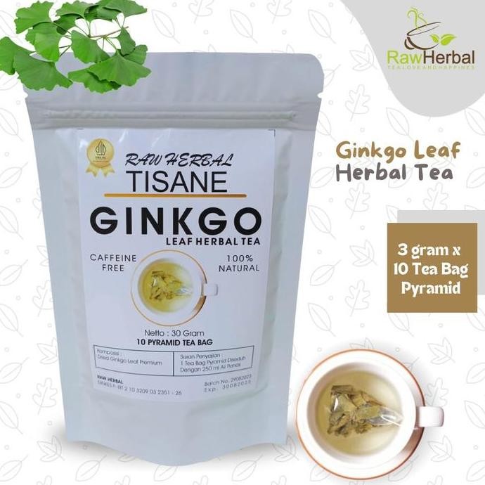 

SALE!!! Ginkgo Leaf Tea / Pyramid Tea Bag (3gr x 10 Tea Bag Pyramid)