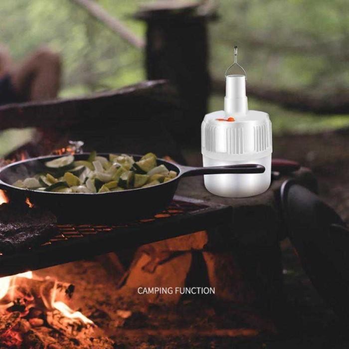 Lampu Camping Lampu Tenda Gantung Cas Usb Bohlam Emergency Led Hiking Portable