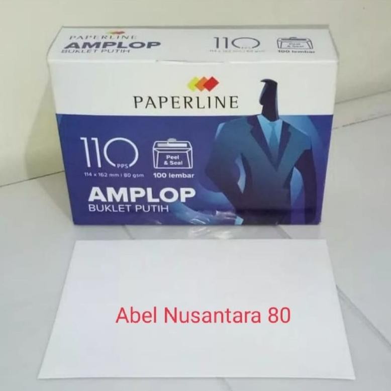 

Amplop Paperline 110 PPS putih polos RB07