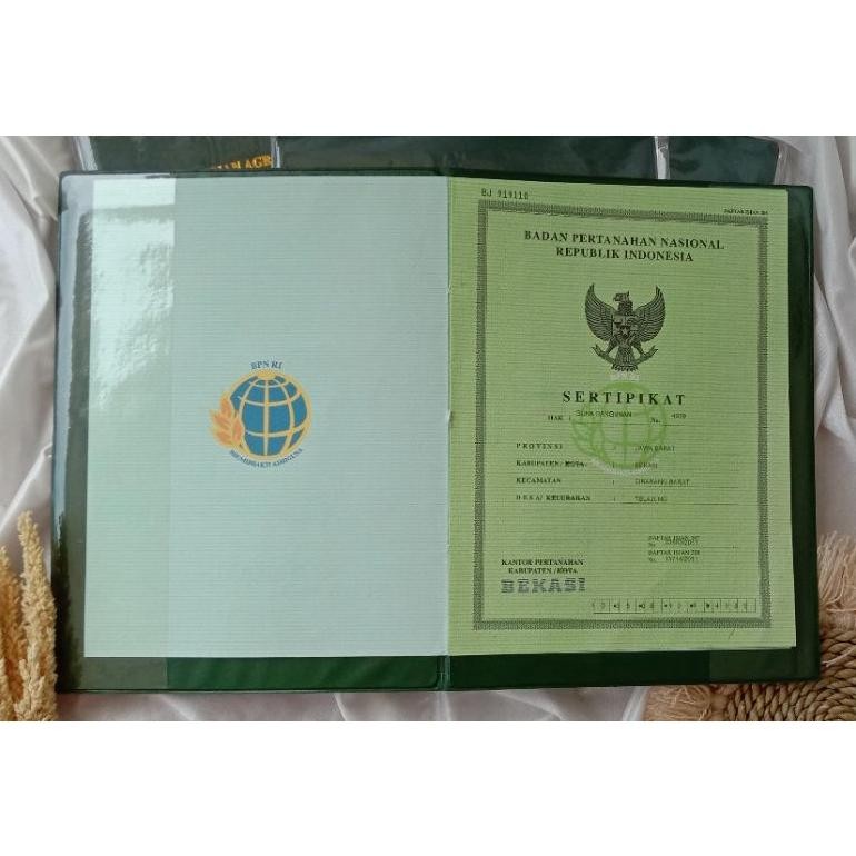 

sampul seripikat/sampul akta/cover sertipikat/map sertipikat RB07