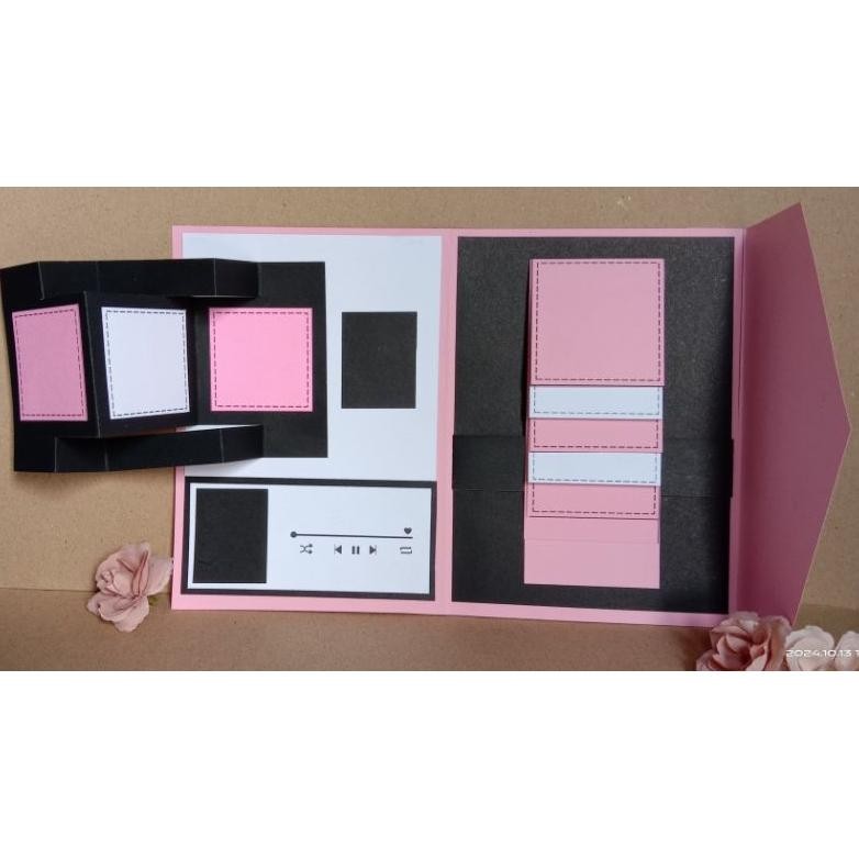 

Amplop Warna Pink Scrapbook Hadiah Desain Lucu RB07
