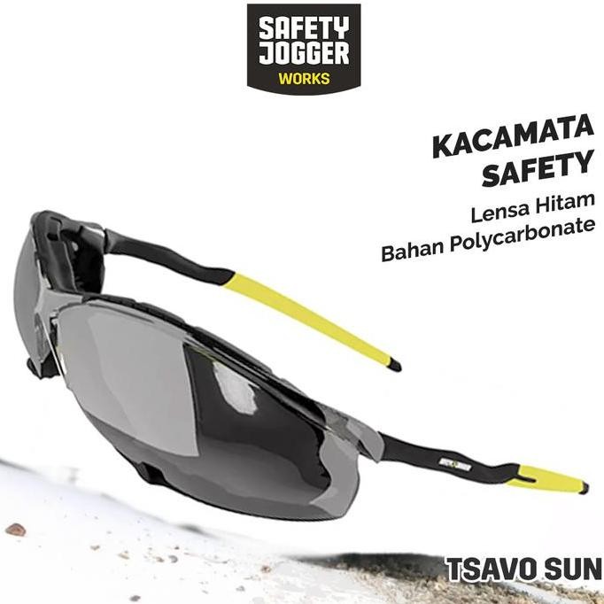 

Terlaris Safety Jogger Works Tsavosun Tsavo Sun Kacamata Sefty Proyek Sporty Unisex Anti Fog Scratch Uv