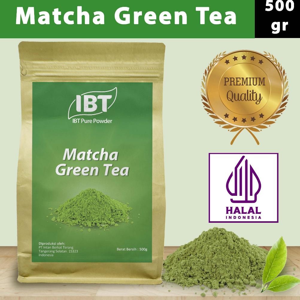 

ASLI HALDINFOODS MATCHA LATTE POWDER 1KG - BUBUK MINUMAN MATCHA PREMIUM