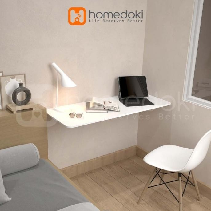 Terlaris Meja Lipat Dinding/ Meja Belajar /  Meja Lipat Laptop Dinding  / Makan / Meja Lipat Dinding