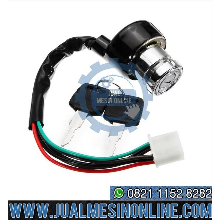 

Terlaris Kunci Starter Genset Kontak 5 Kaki - Switch Starter Key 5 Wire