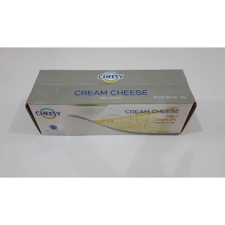 

Baru Cheesy Cream Cheese 2kg - Keju Lembut untuk Kue & Dessert