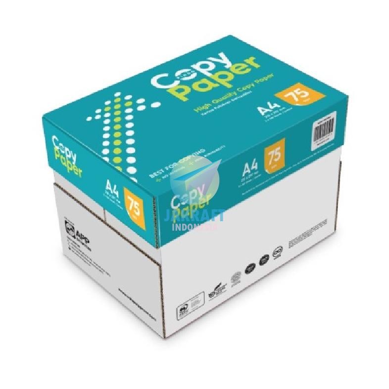 

Sale! Kertas Hvs A4 75-70Gsm Sinar Dunia / Paperone | 1 Dus = 2500 Lembar