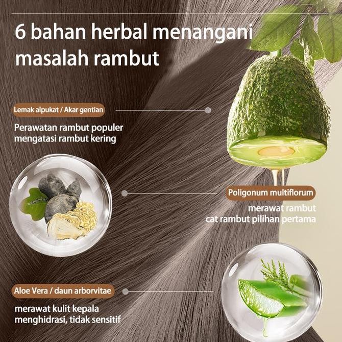coklat milk tea pewarna rambut 200ml Cat di rumah dengan mudah, Warna rambut trend, warna berbagai m