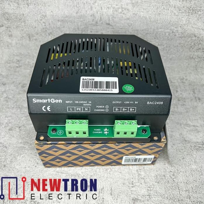 

Terlaris Battery Charger Smartgen Bac2408 24V 8A Bac 2408 Cas Aki Genset Ori