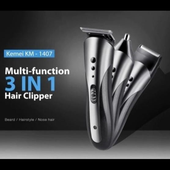 Terlaris Alat Cukur Rambut Elektrik Kemei Km-1419 / Potong Rambut Kemei 1419