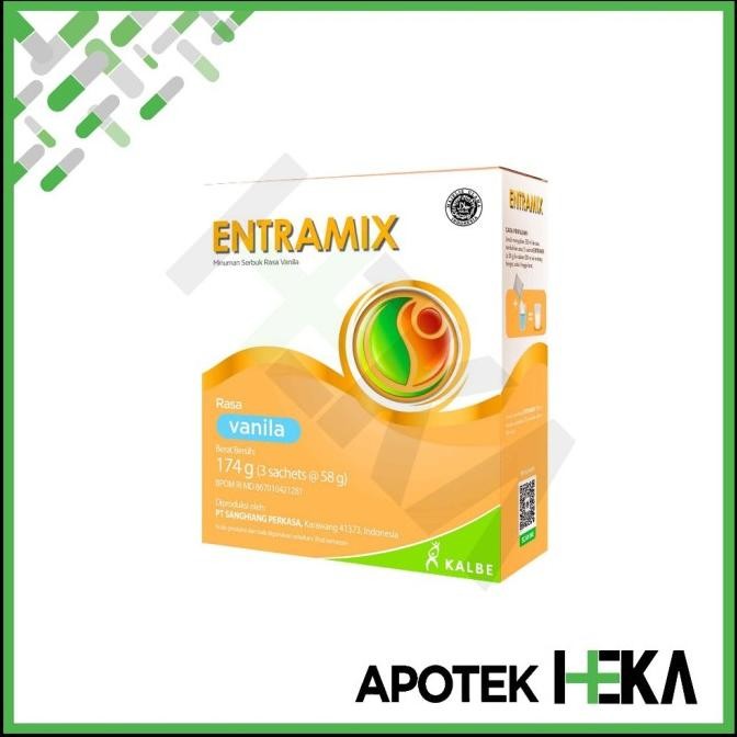 

(Expert) Entramix Vanila/Coklat 174 gram - Nutrisi Lengkap Dewasa