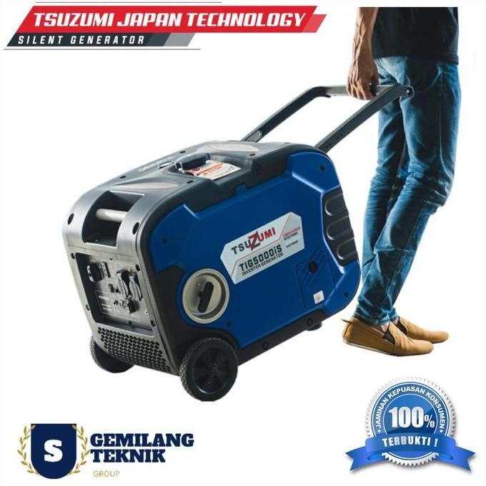 

Terlaris Genset Super Silent Inverter 5 Kva Tig 5000 Is Tsuzumi 5Kva Japan