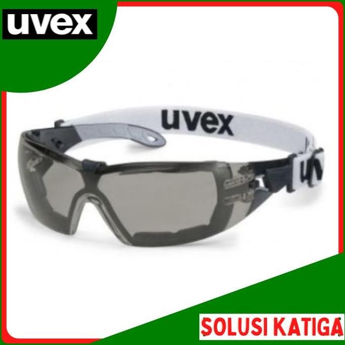 

Terlaris Kacamata Safety Uvex Pheos Guard Goggles Grey - 100% Original