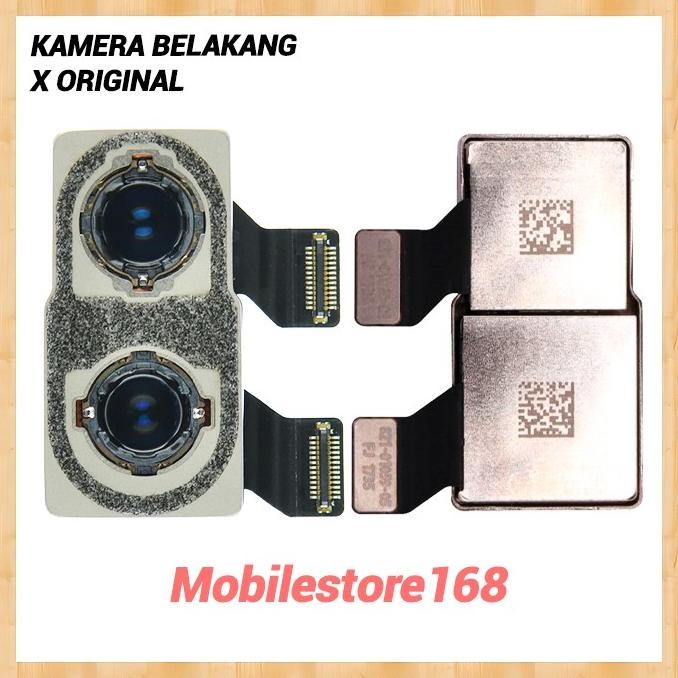 KAMERA BELAKANG IPHONE X ORIGINAL COPOTAN