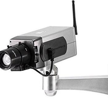 DUMMY KAMERA CCTV REPLIKA AUTO ROTASI SENSOR GERAK