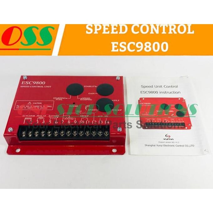 

Terlaris Speed Control Esc9800 Genset