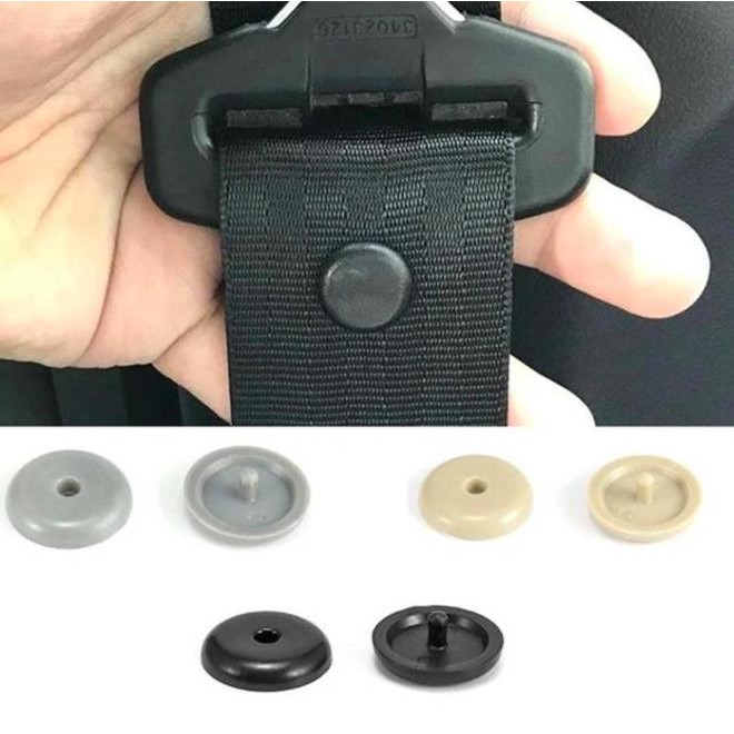

Terlaris Kancing Sabuk Pengaman Car Seat Belts Spacing Buckle 1Pcs